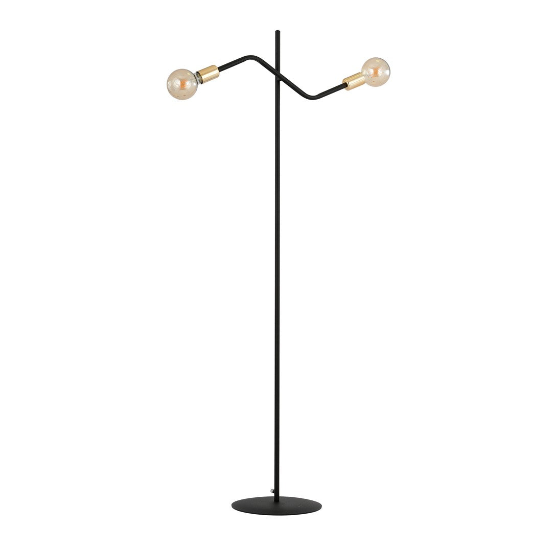 Lampa de podea BOLT LP2 BLACK GOLD
