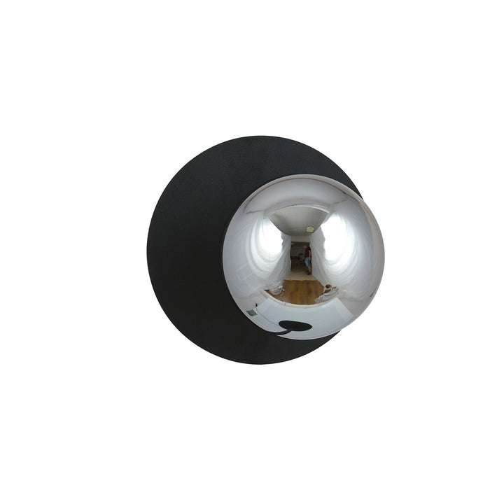 Aplica de perete OSLO K1 neagra-grafit