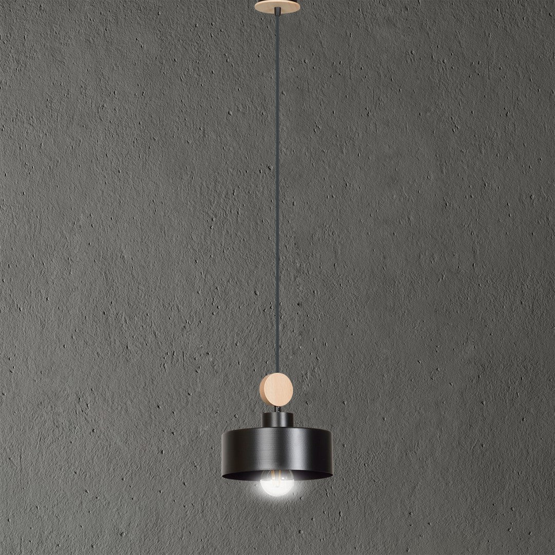 Lustra suspendata TUNISO 1 neagra