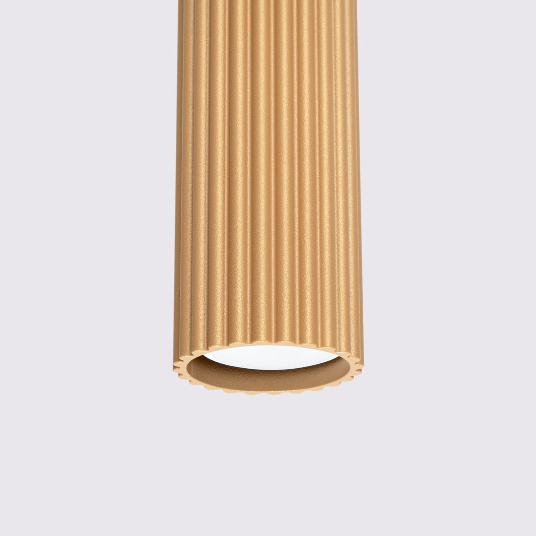 Lampa suspendata KARBON 3L aur