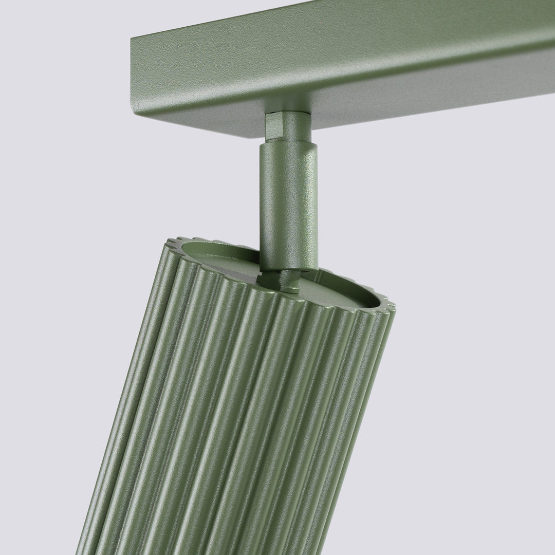 Plafoniera KARBON 6L verde masliniu