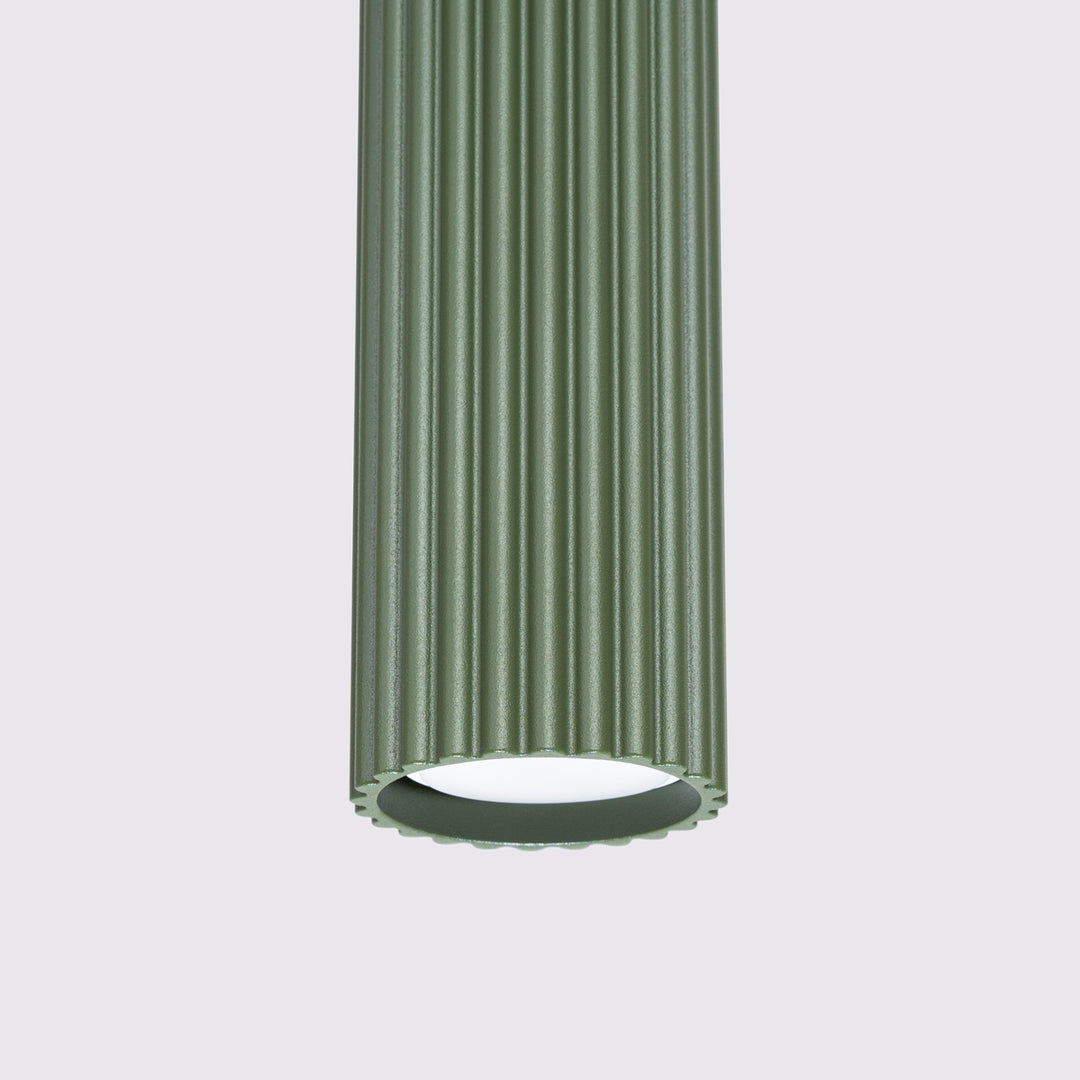 Lampa suspendata KARBON 3L verde masliniu
