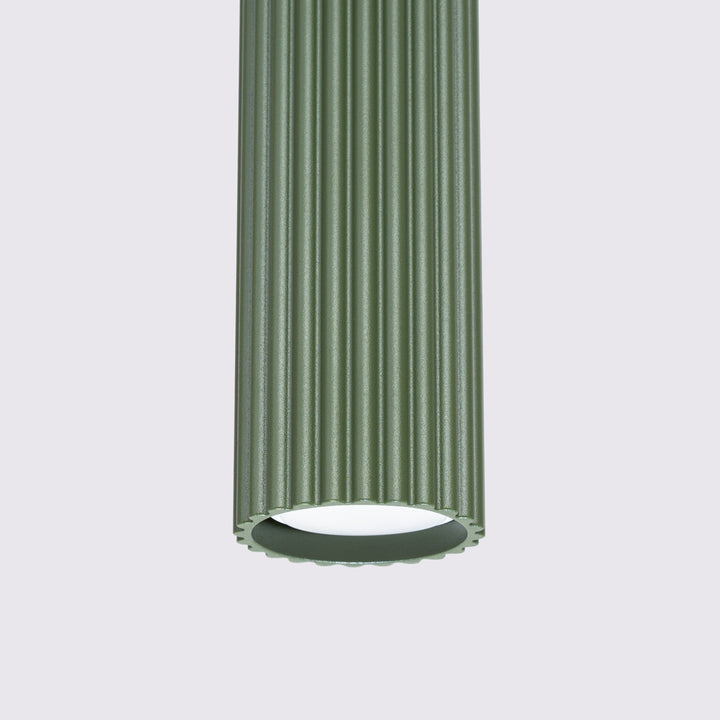 Lampa suspendata KARBON 3L verde masliniu