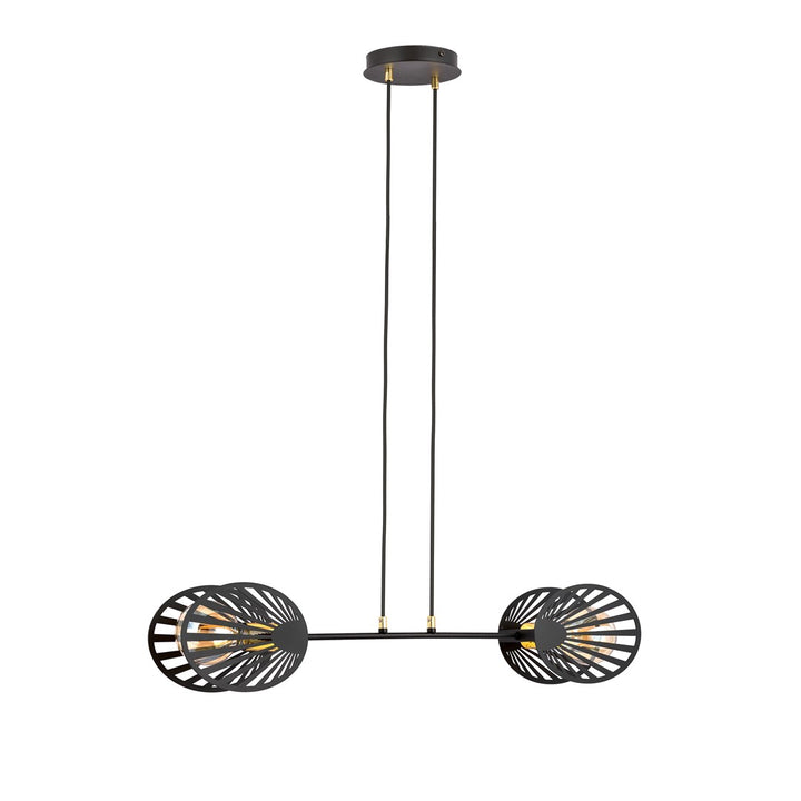 Lustra suspendata PLAYA 2 neagra