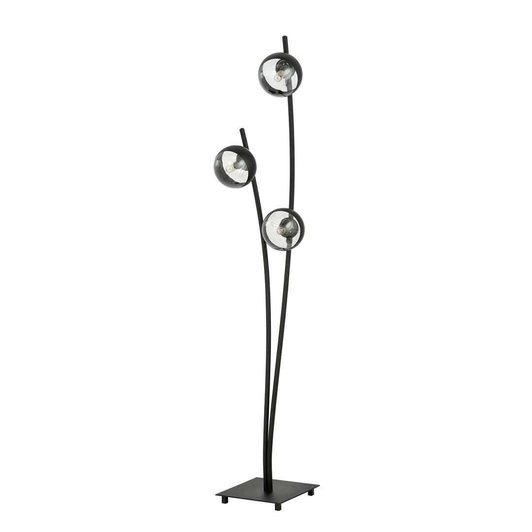 Lampa de podea HUNTER LP3 BLACK/STRIPE