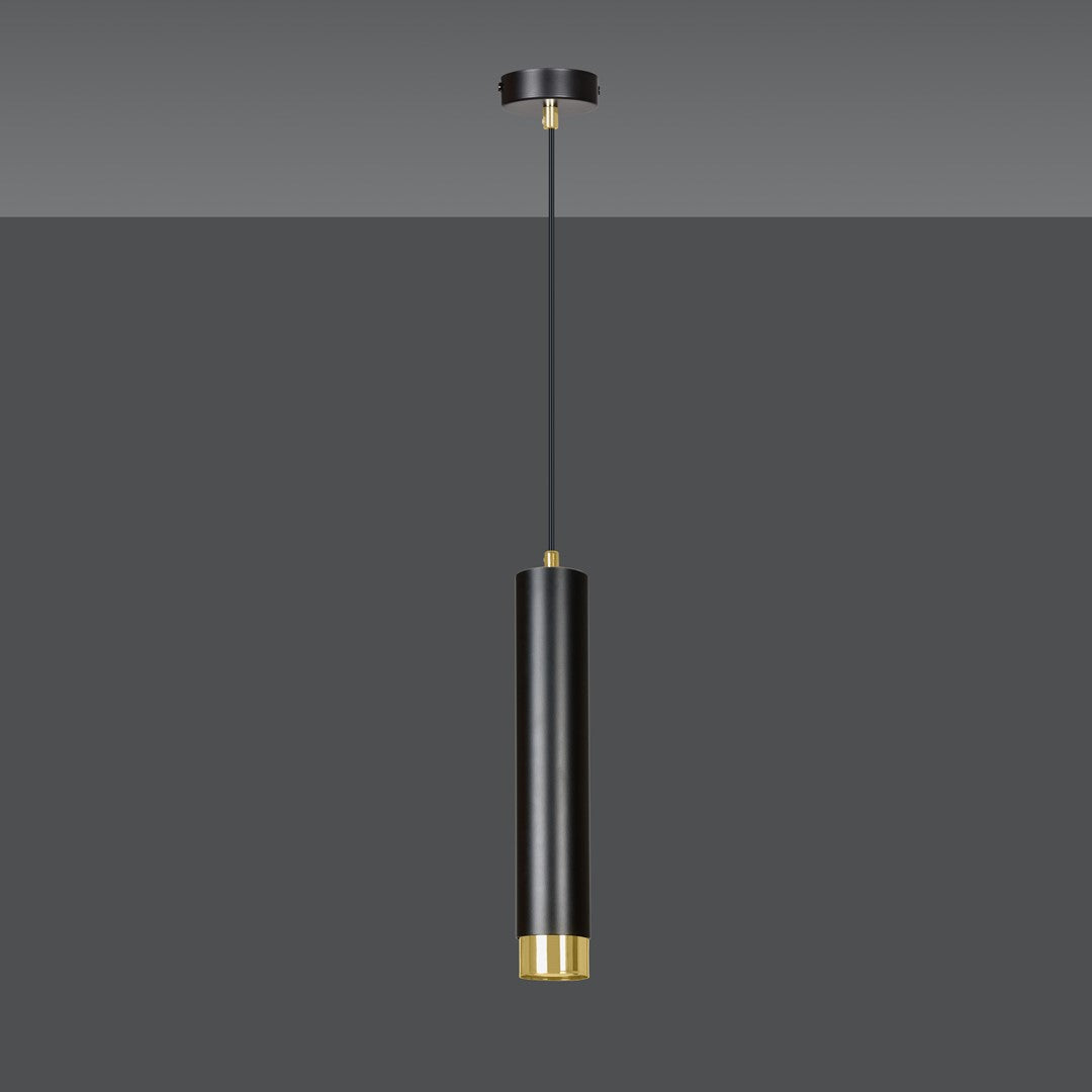 Pendul KIBO 1 negru cu auriu