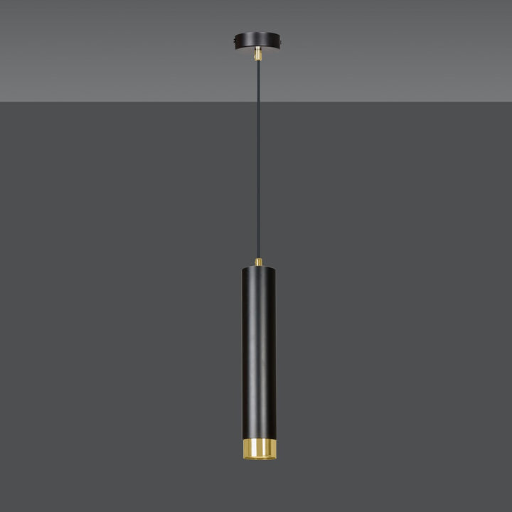 Pendul KIBO 1 negru cu auriu