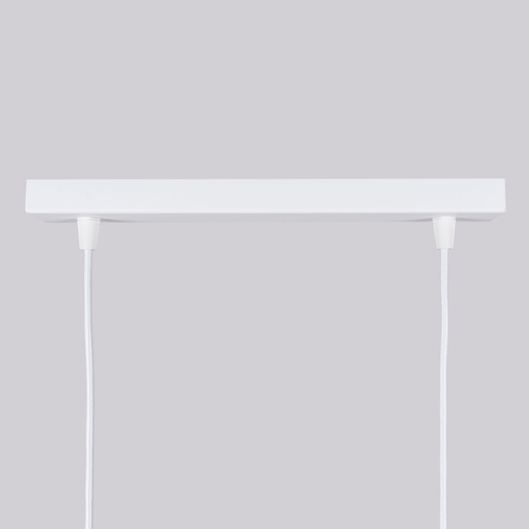 Lampa suspendata KARBON 2 alb