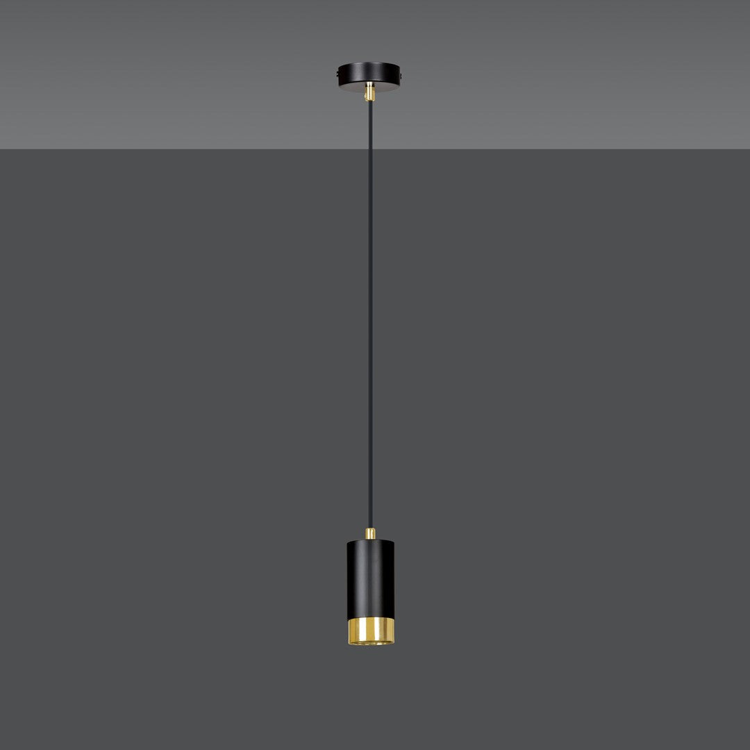 Pendul FUMIKO 1 negru cu auriu