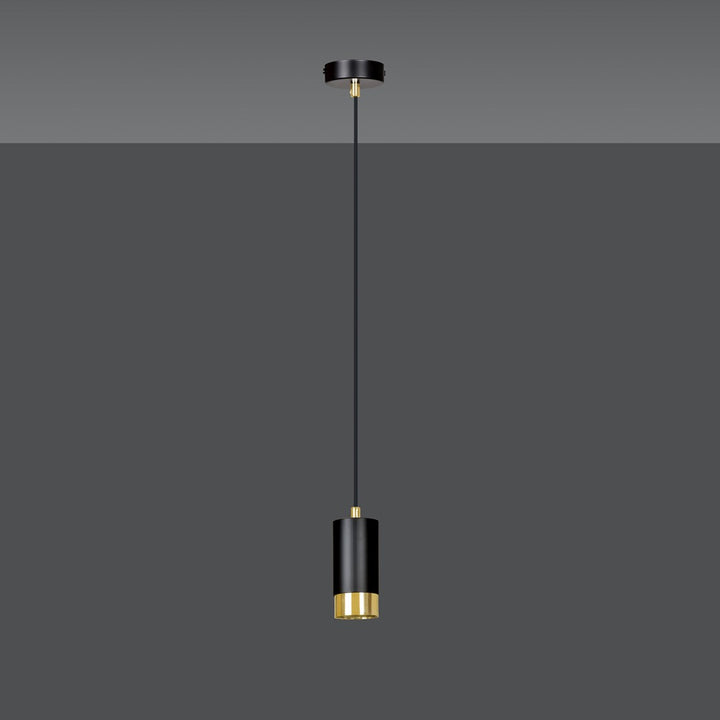 Pendul FUMIKO 1 negru cu auriu