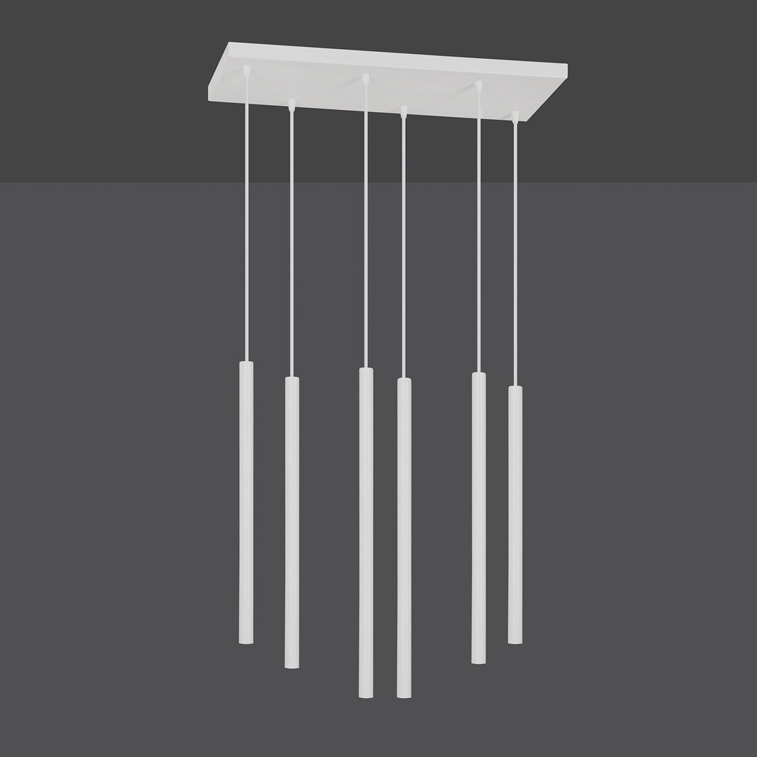 Lustra suspendata SELTER 6 alba