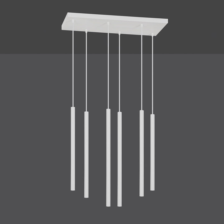 Lustra suspendata SELTER 6 alba