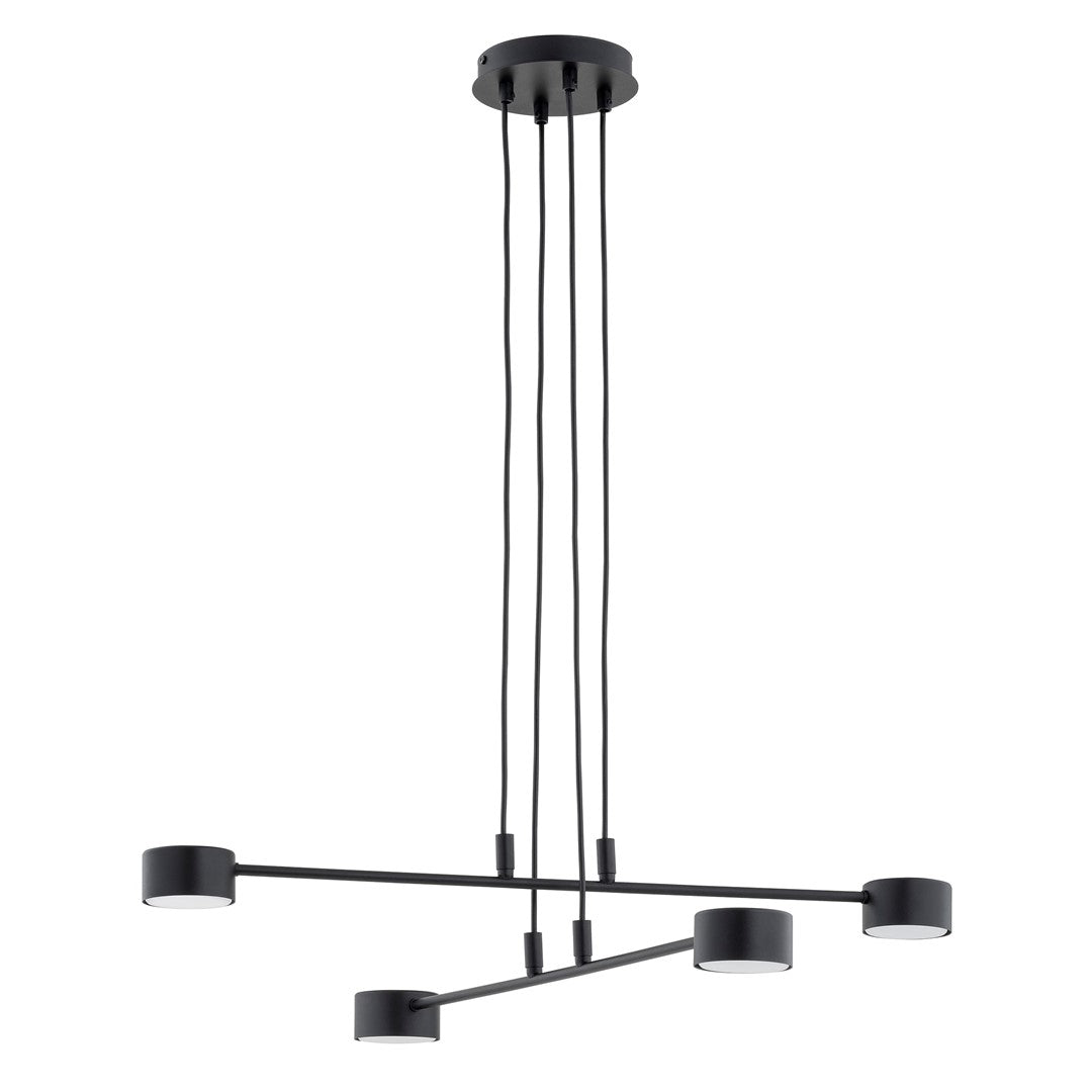 Lustra suspendata MODUS 4 neagra