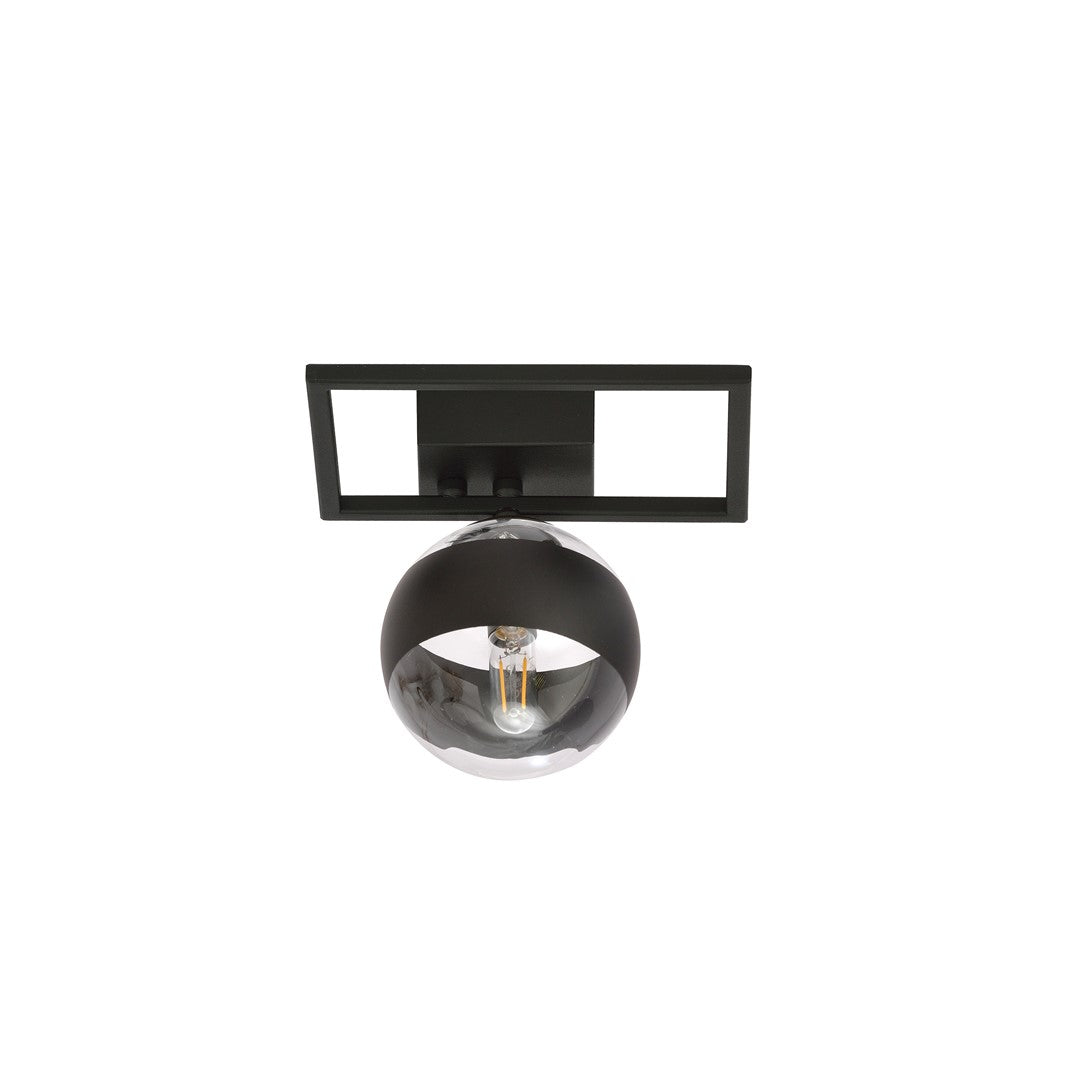 Plafoniera IMAGO 1E cu dunga neagra