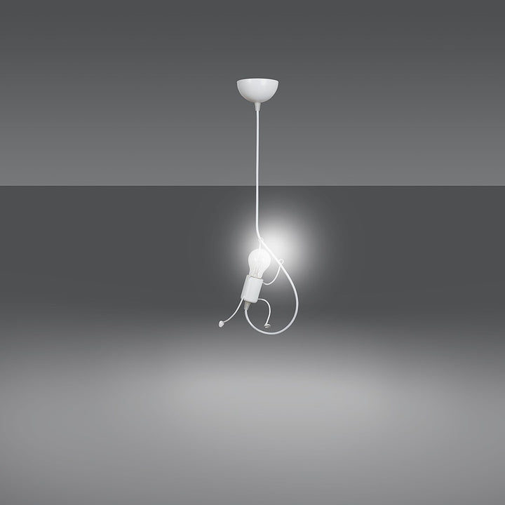 Pendul BOBI 1 alb