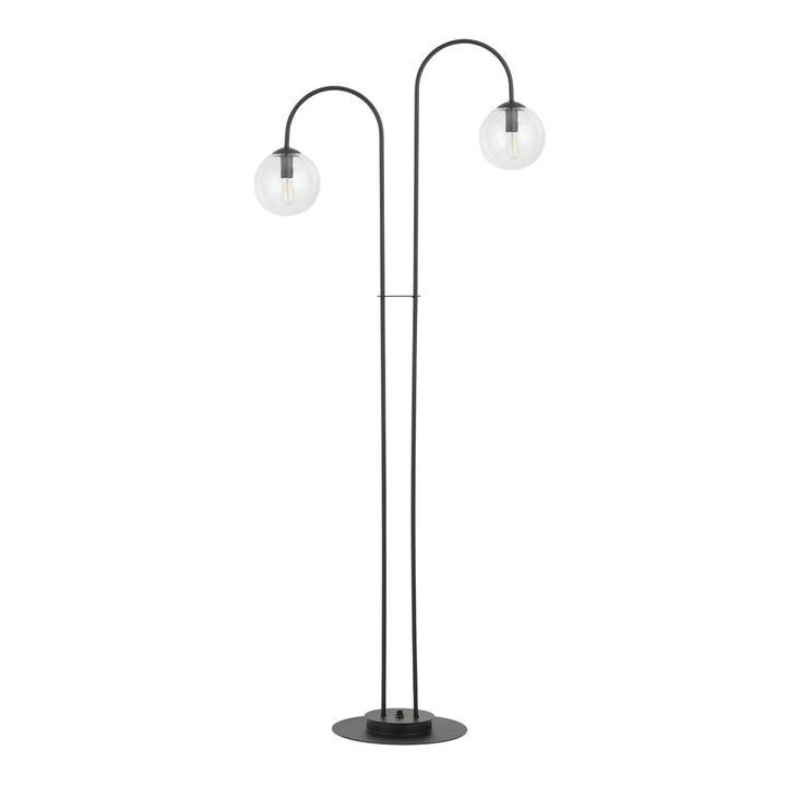 Lampa de podea ARCHI LP2 BL cu abajur transparent