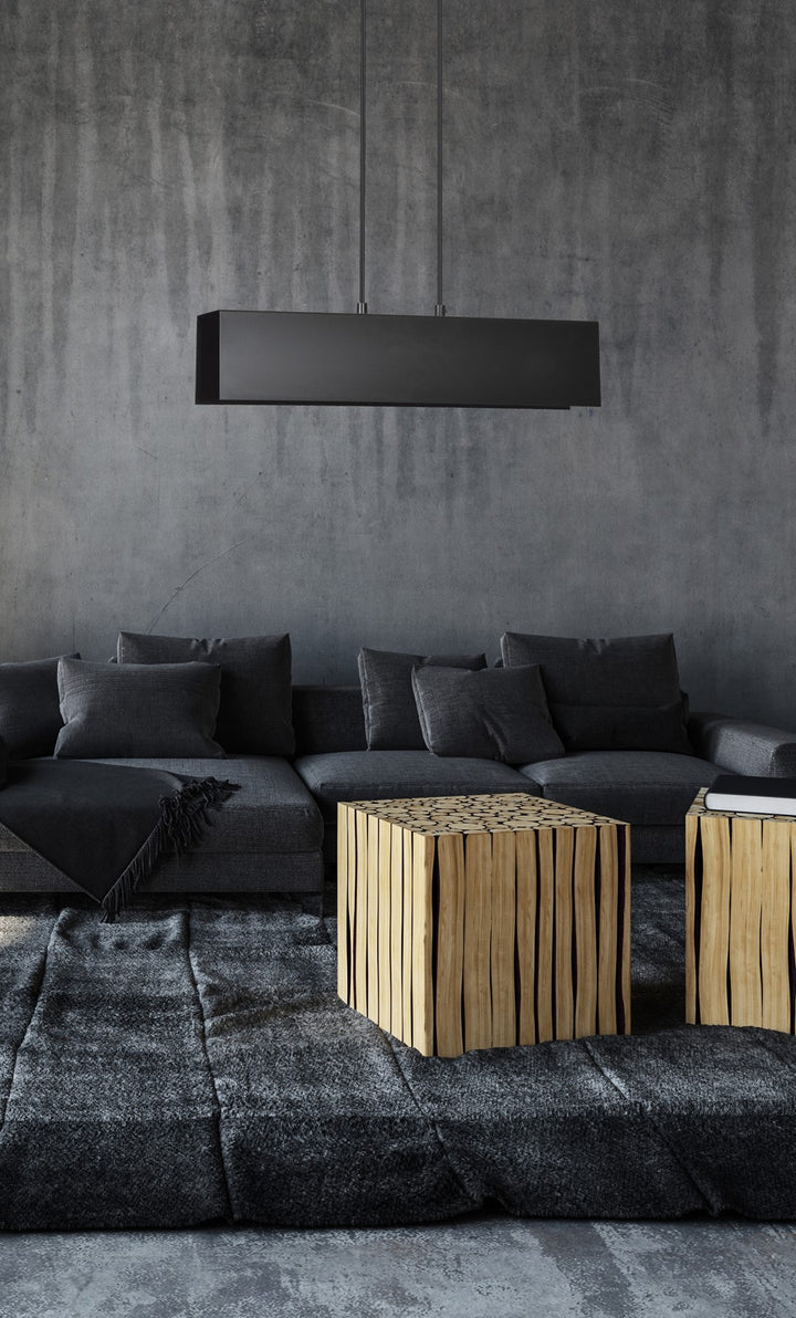 Lustra suspendata GENTOR 2 neagra