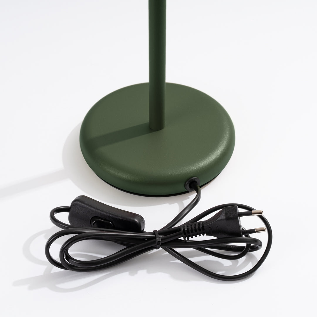 Lampa de masa KARBON verde masliniu