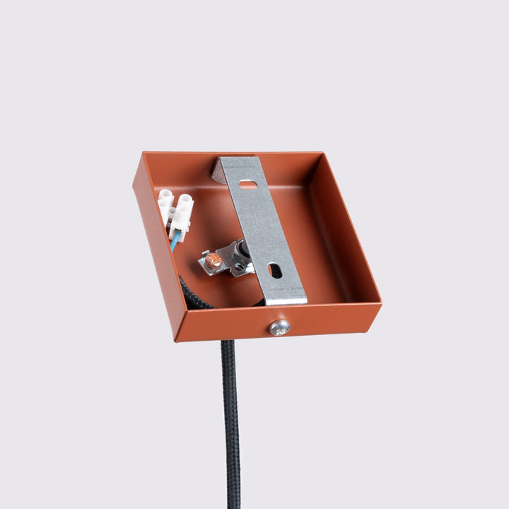 Pendul KARBON 1 rosu ocru