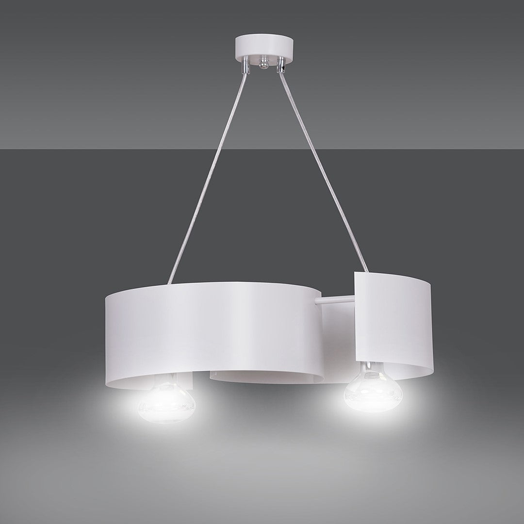 Lustra suspendata VIXON 2 alba