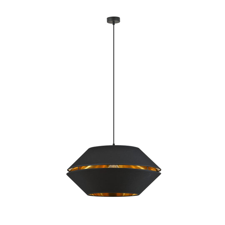 Pendul PIANO 1 negru cu auriu