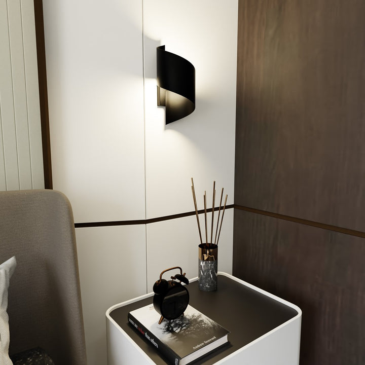 Aplica de perete SPINER neagra