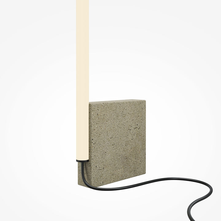 Lampadar liniar cu baza din beton Solid by Maytoni