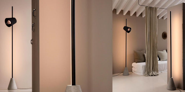 Lustra minimalista cu abajur din material Cupido by Karman