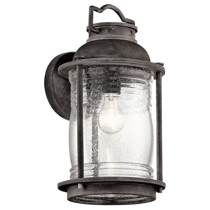 Aplica de perete exterior Ashland Bay 1 lt Weathered Zinc
