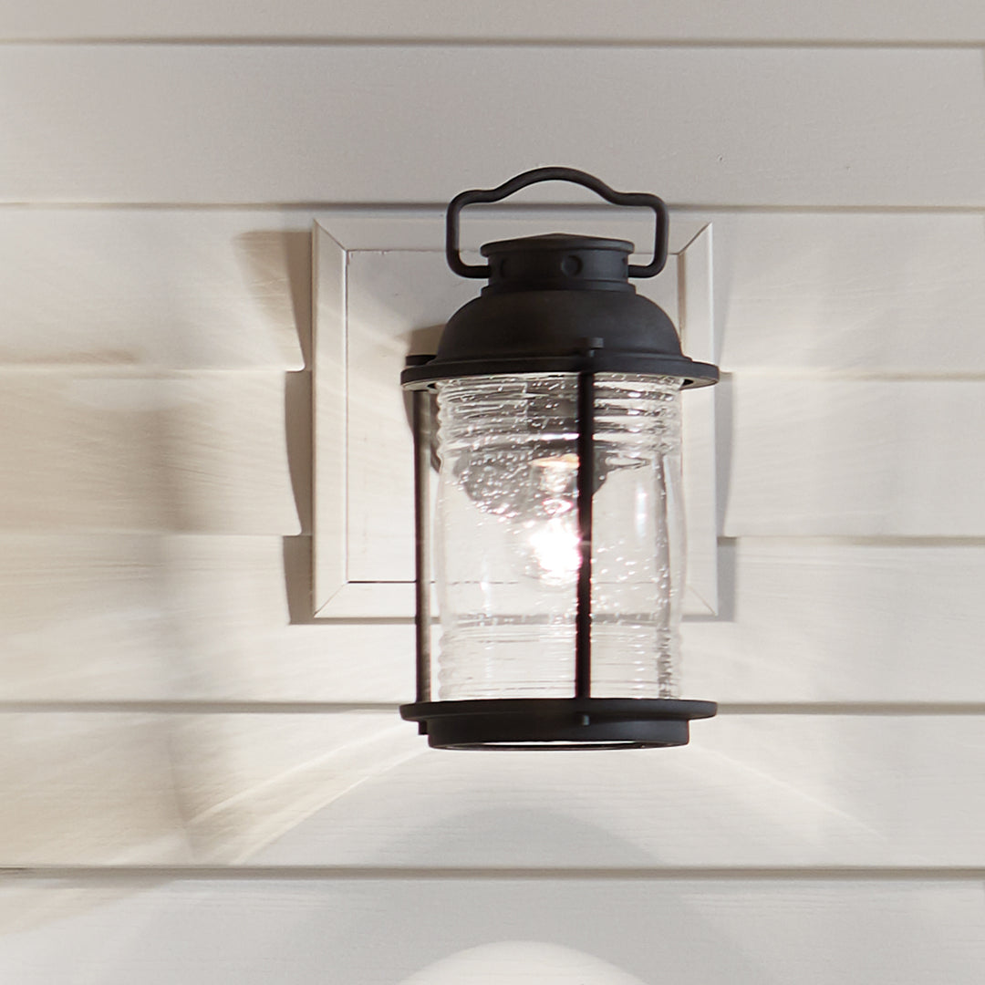 Aplica de perete exterior Ashland Bay 1 lt Weathered Zinc
