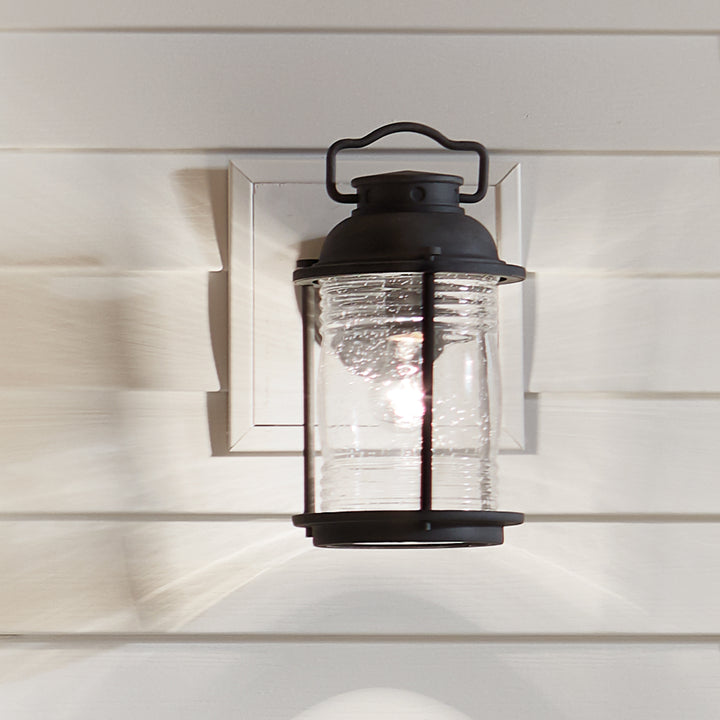 Aplica de perete exterior Ashland Bay 1 lt Weathered Zinc