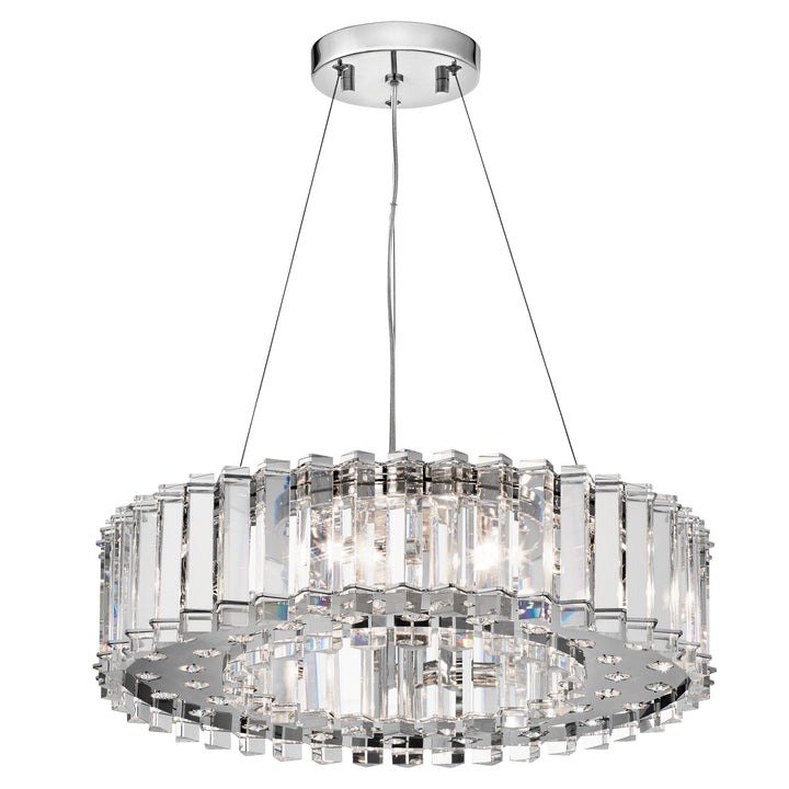 Candelabru Crystal Skye 8 lt Chrome