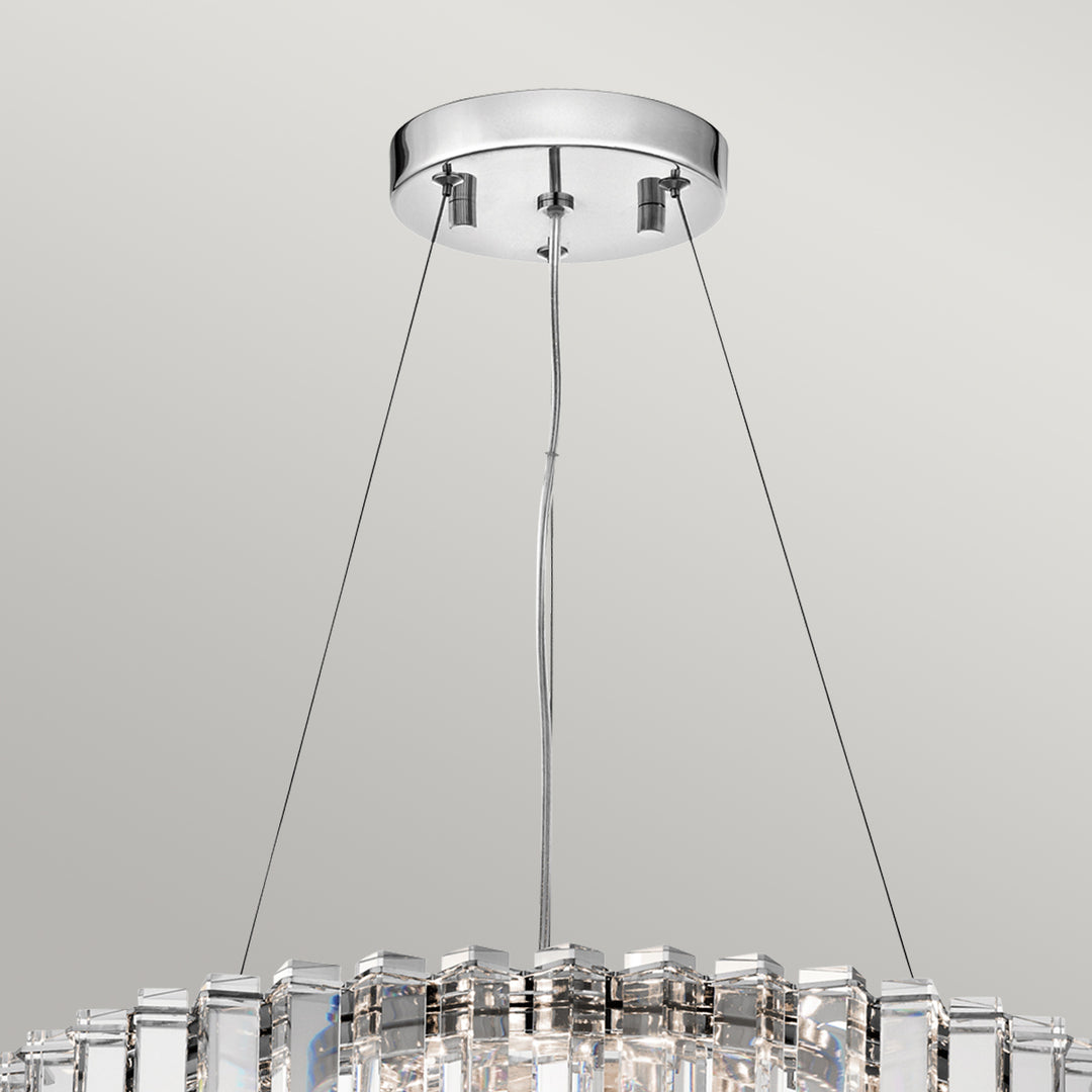 Candelabru Crystal Skye 8 lt Chrome