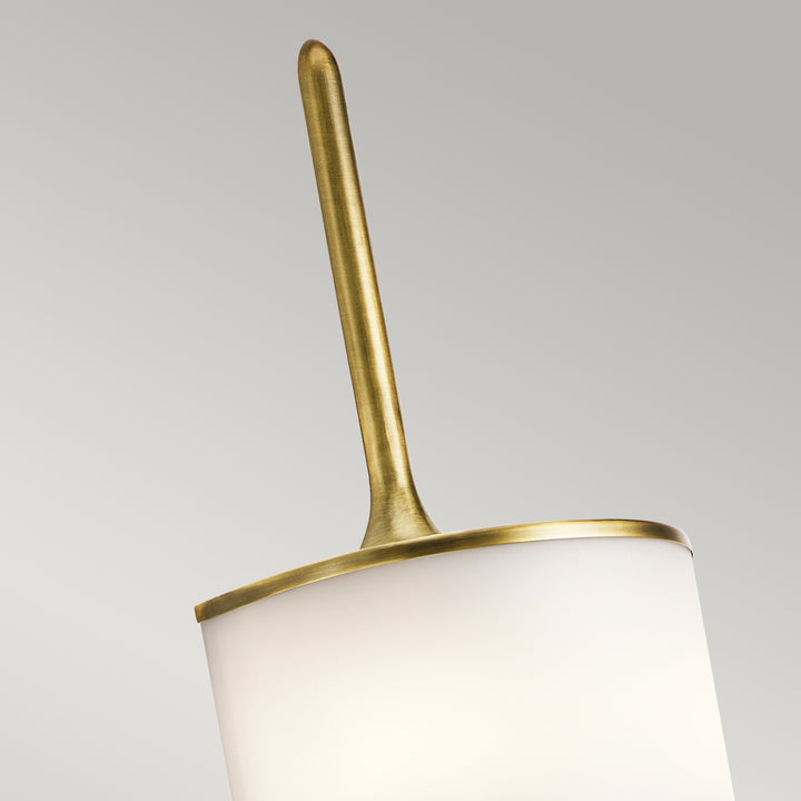 Aplica de perete Mona 2 lt Natural Brass