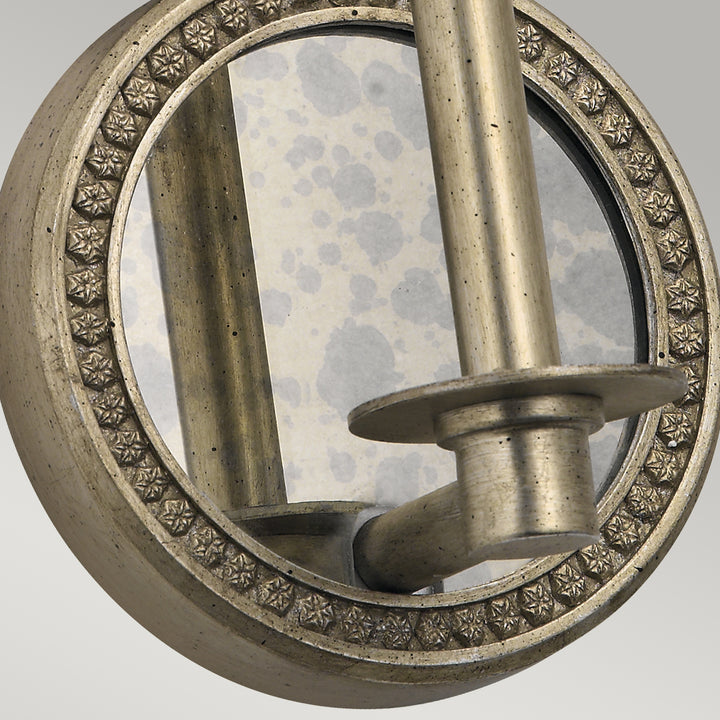 Aplica de perete Rosalie 1 lt Sterling auriu