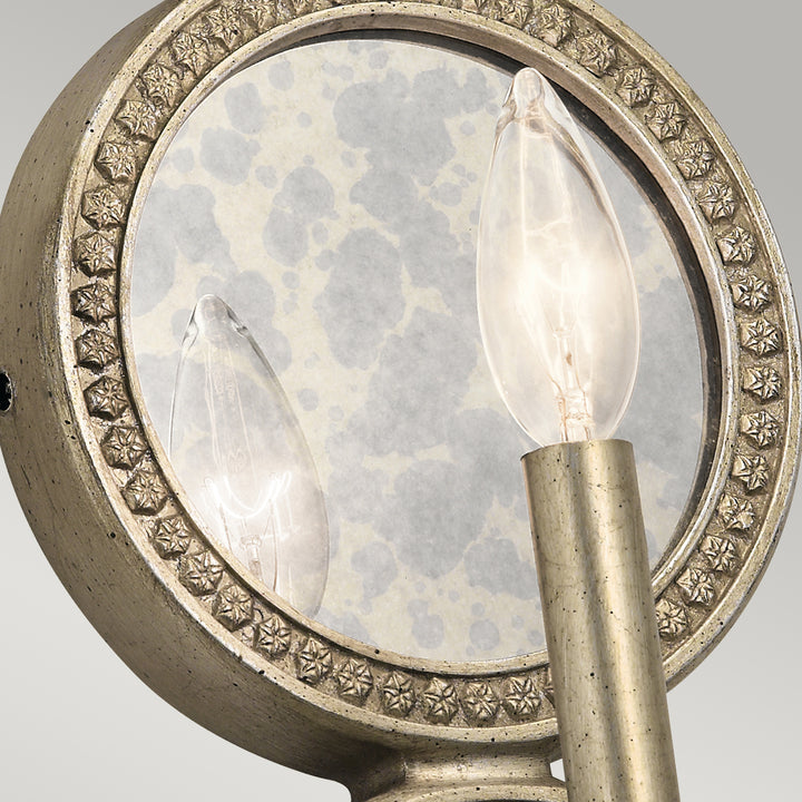 Aplica de perete Rosalie 1 lt Sterling auriu