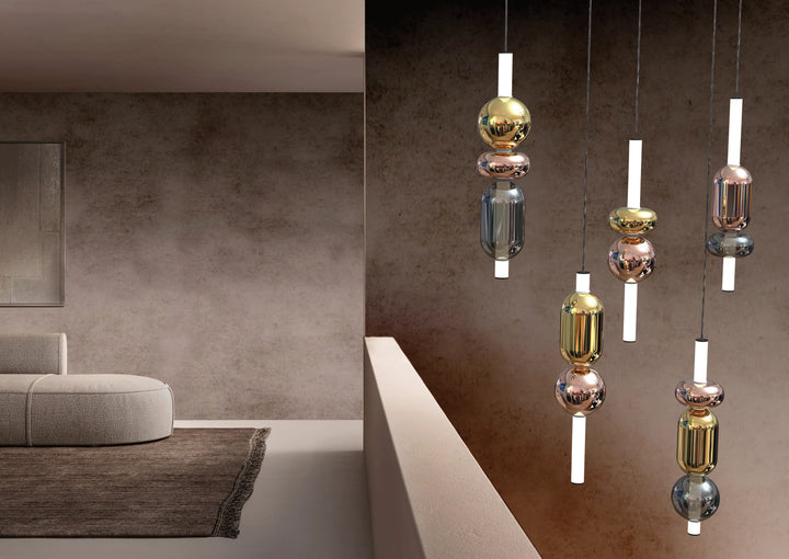 Pendul in forma de tub cu accesorii KIRA by Sikrea