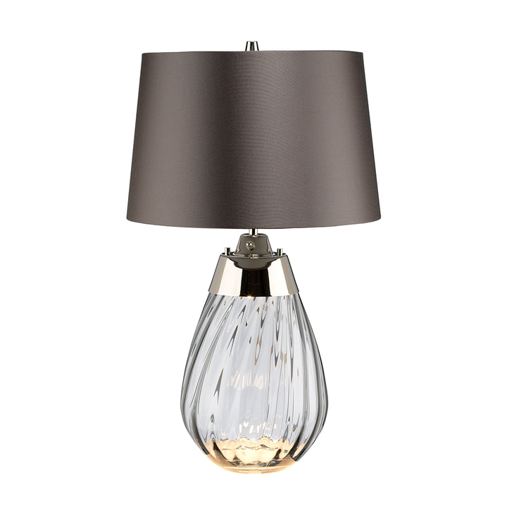 Lampa de masa Lena - Smoke 2 lt Smoke-tinted Glass / Slate Shade