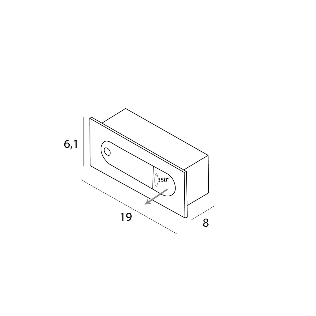 Aplica de perete Libra 3w Maxlight W0377