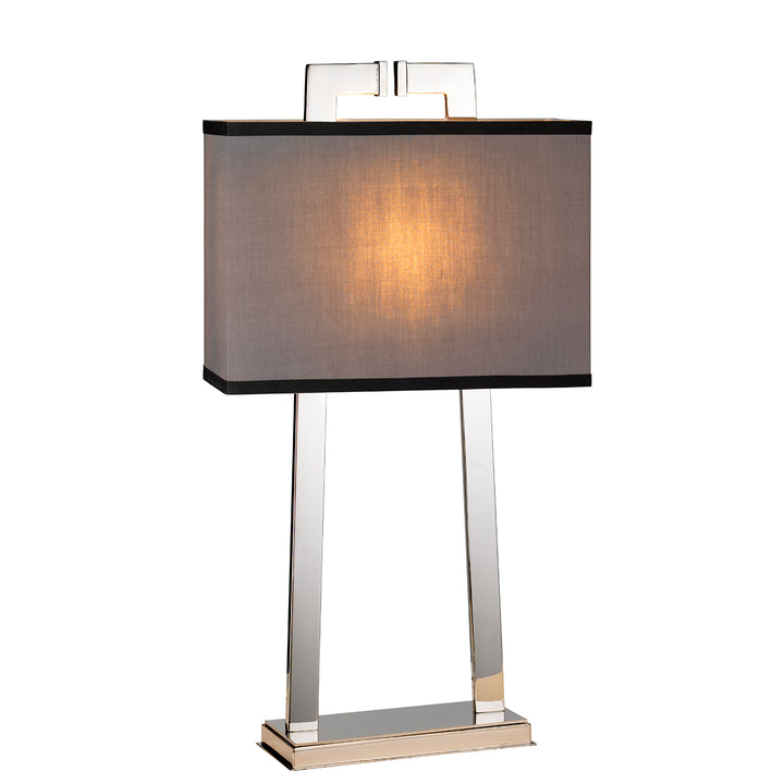 Lampa de masa Magro 1 lt nichel polisat