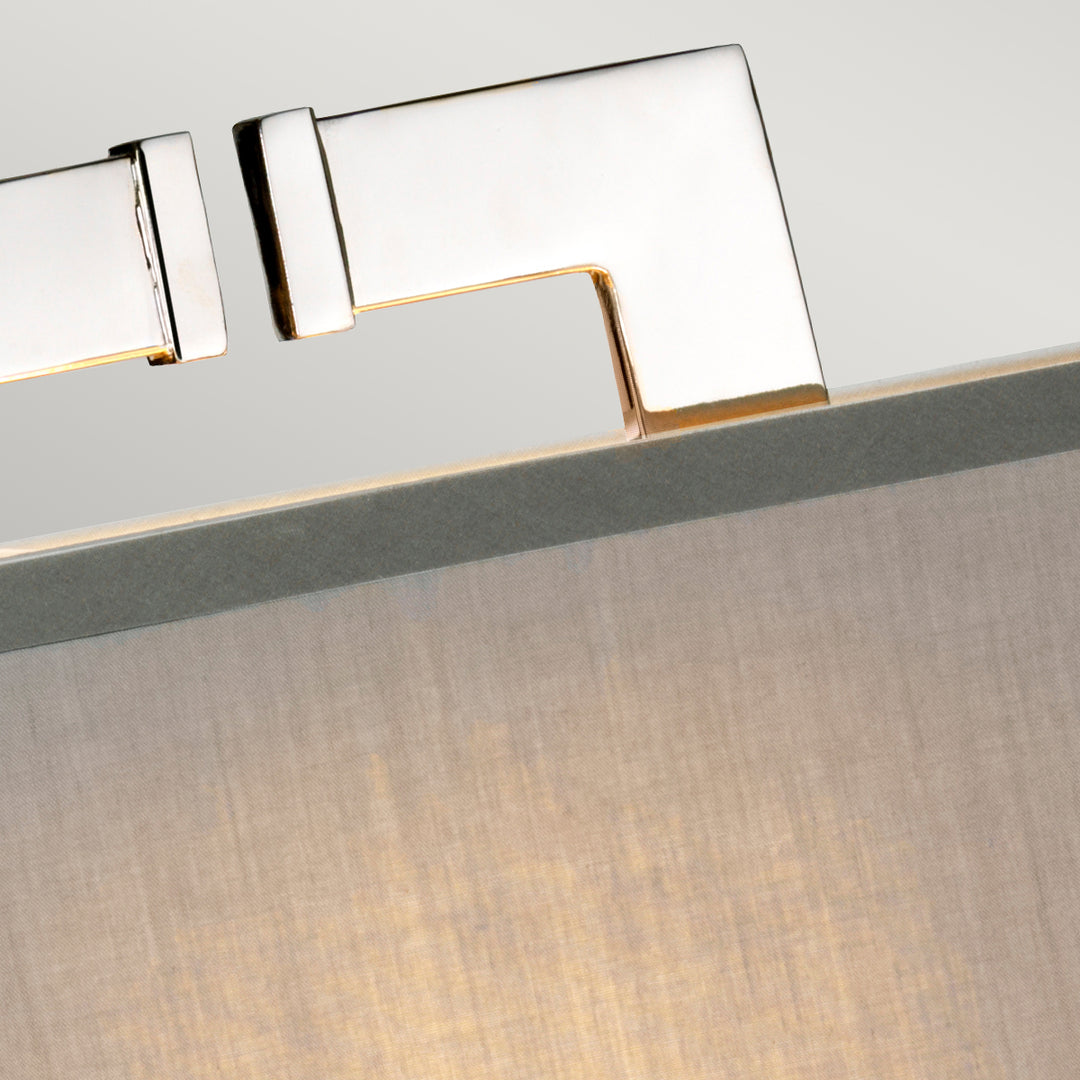 Lampa de masa Magro 1 lt nichel polisat