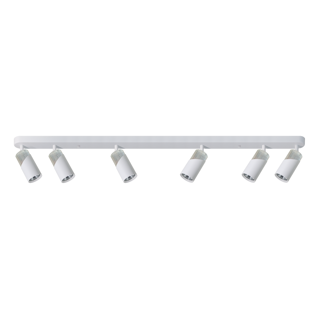 Plafoniera alba cu 6 spoturi Neo 6xGU10