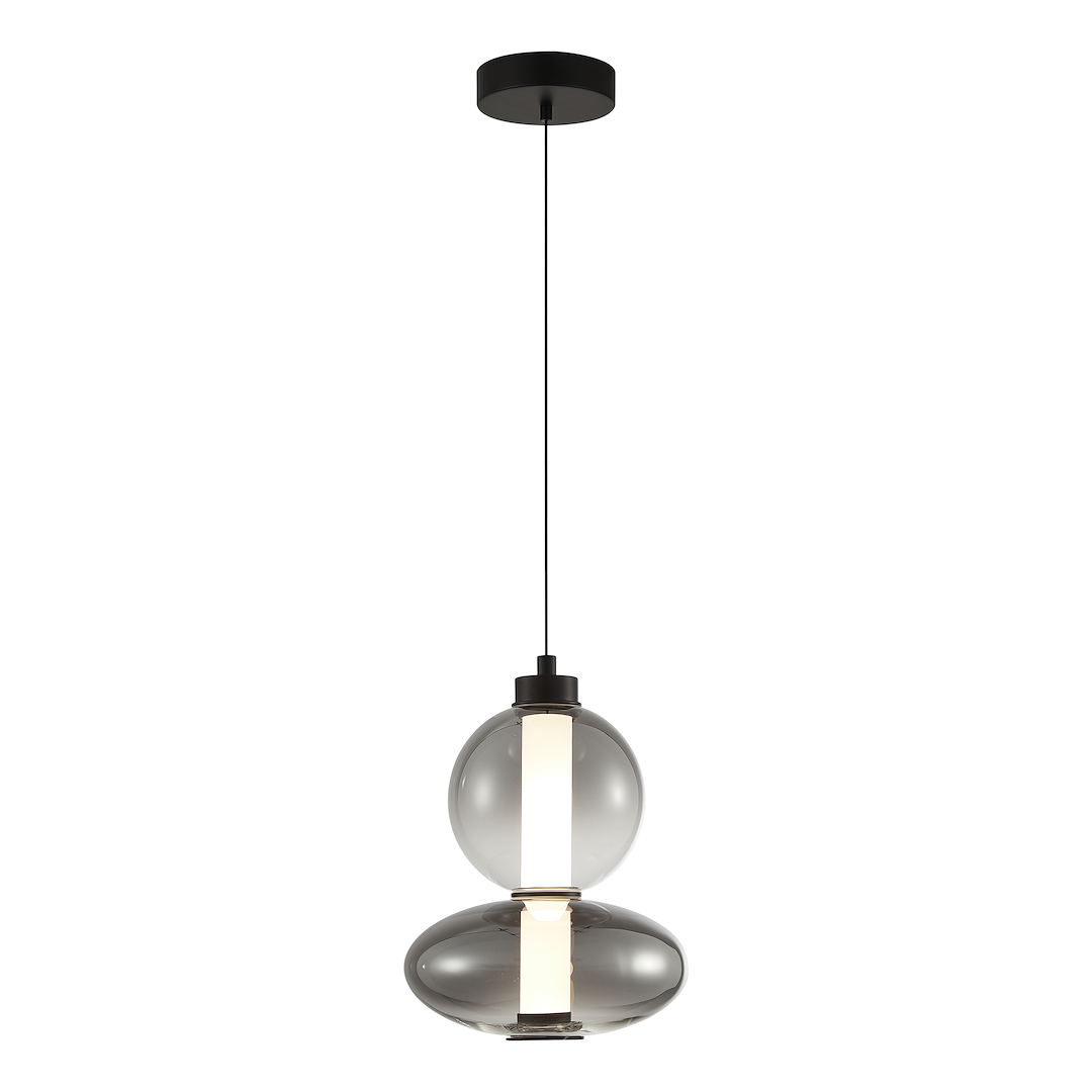 Lustra suspendata DAPHNE fumuriu 12W