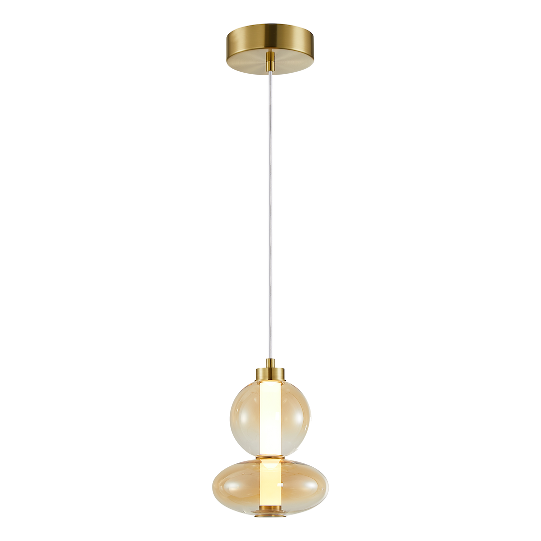 Lustra suspendata DAPHNE AMBER 12W