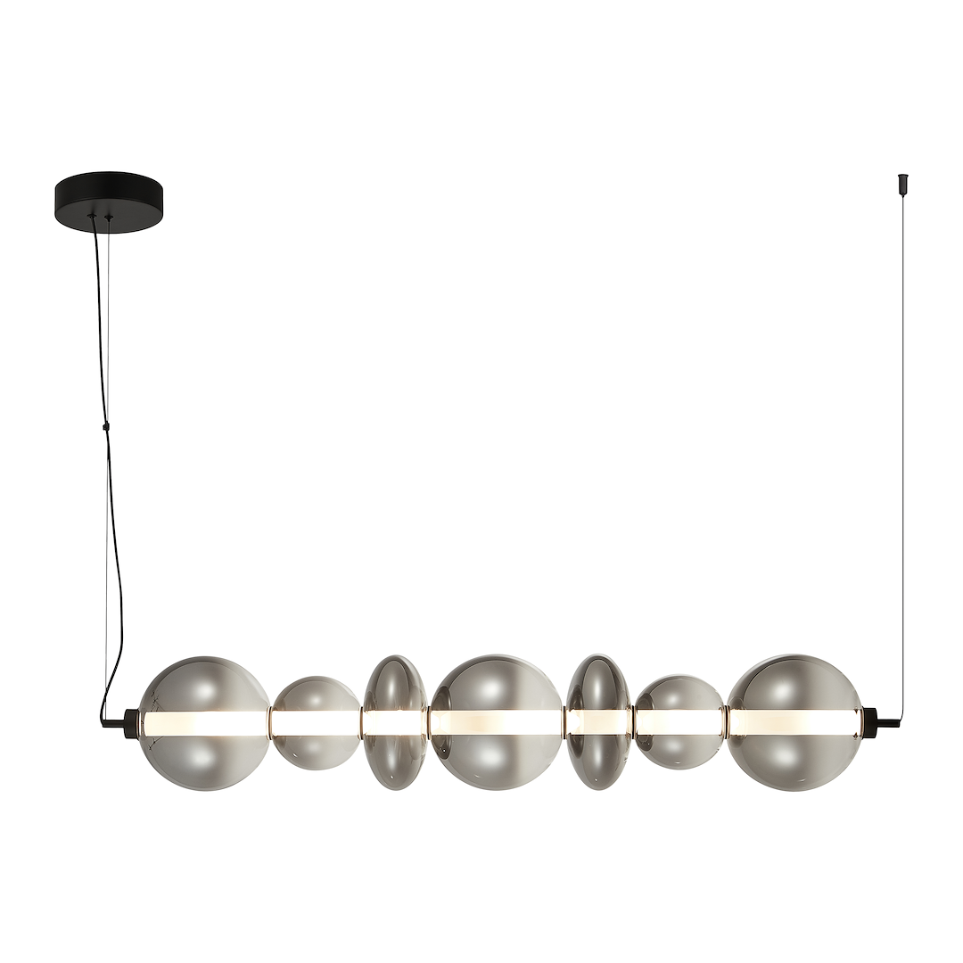 Lustra suspendata DAPHNE fumuriu 40W