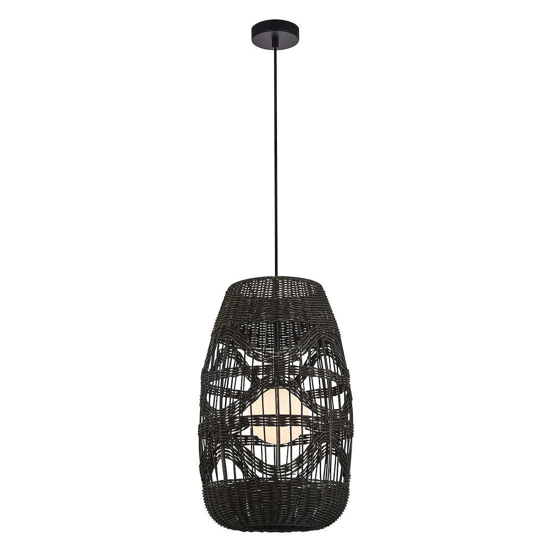 Lustra suspendata Arona neagra 1xG9 fi 250