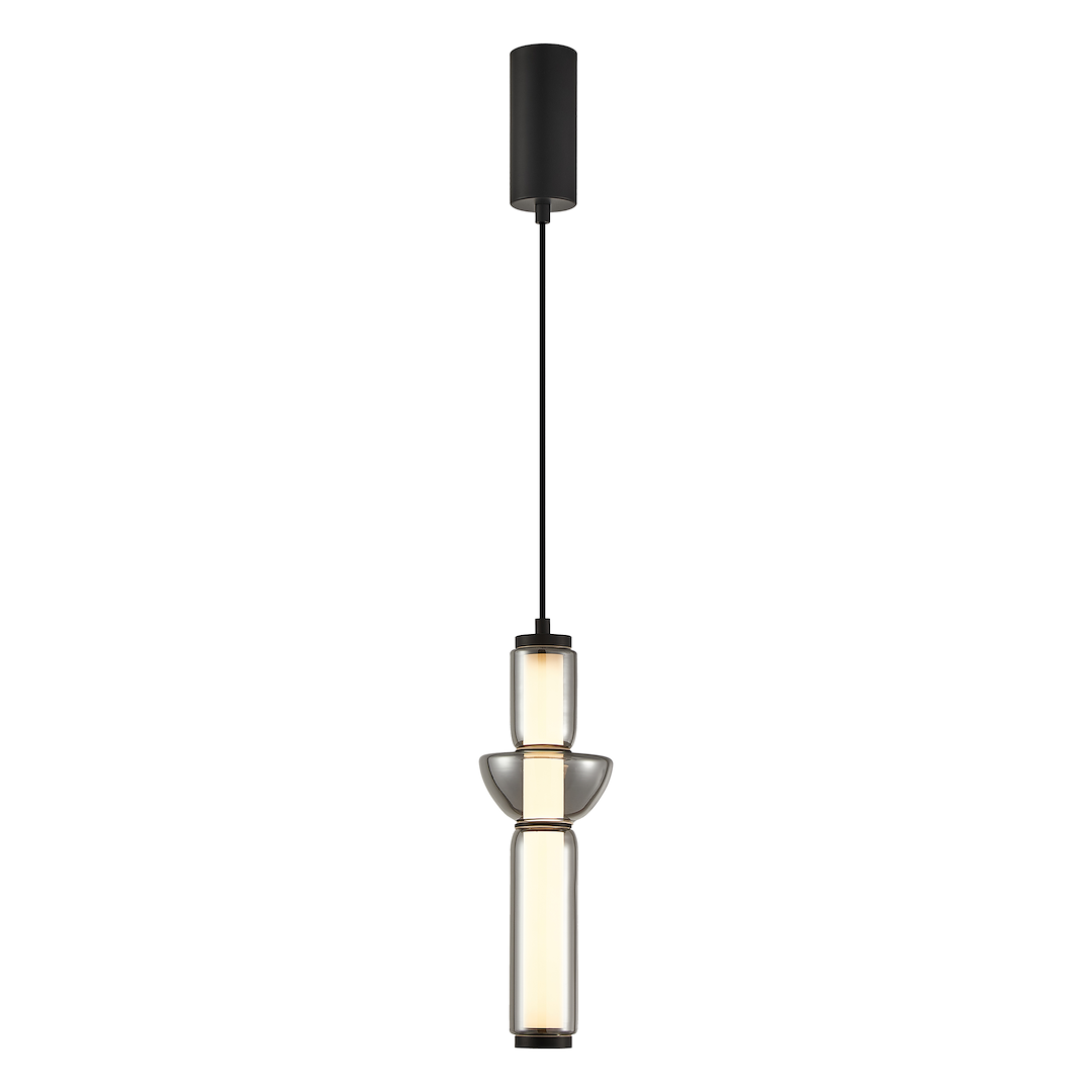 Pendul cu abajur din sticla LED CAMPO 19W