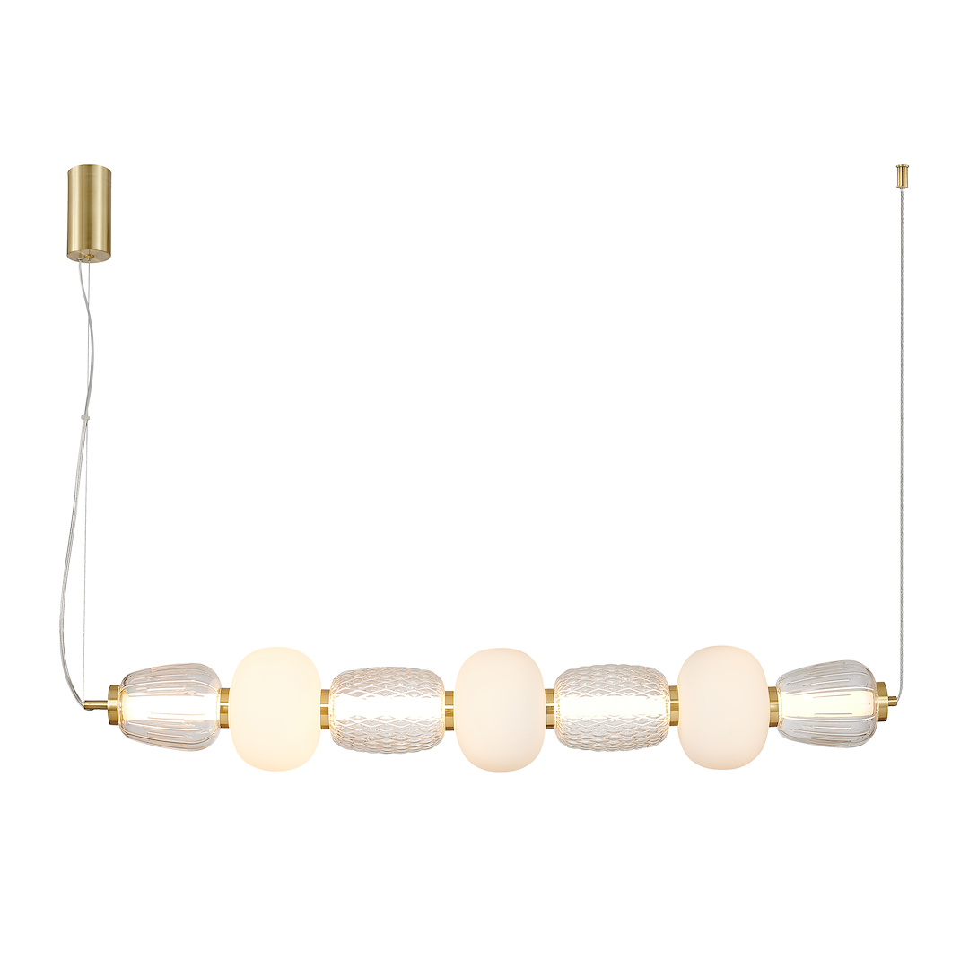 Lustra suspendata led CARO aurie 42W