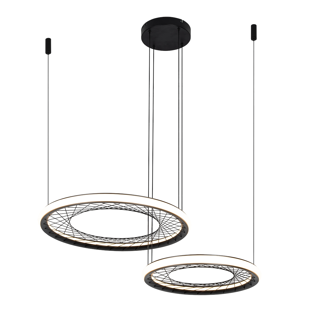 Lustra suspendata NEST 77W LED 61+41cm