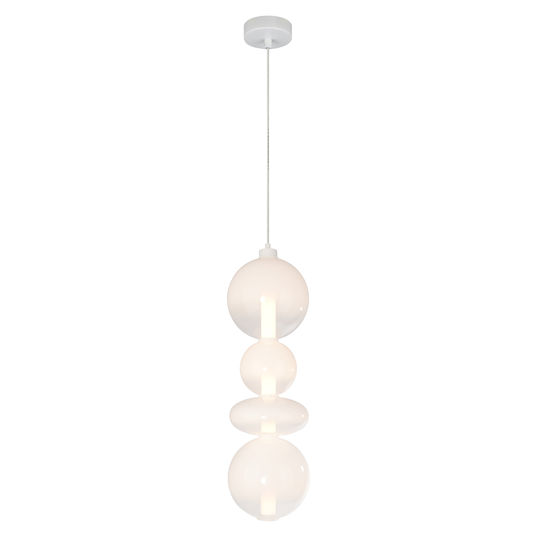 Lustra suspendata DAPHNE alba 36W